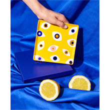 Load image into Gallery viewer, Nazar Yellow Ceramic Tray