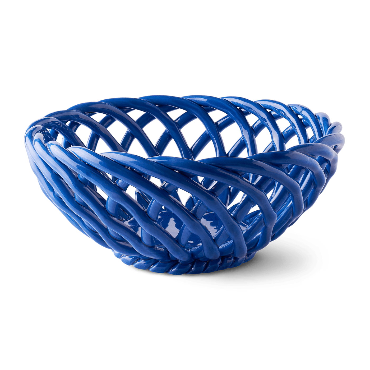 CASA ZIKI - Large Sicilia Ceramic Basket