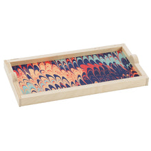 Load image into Gallery viewer, Navy Marble Mini Tray
