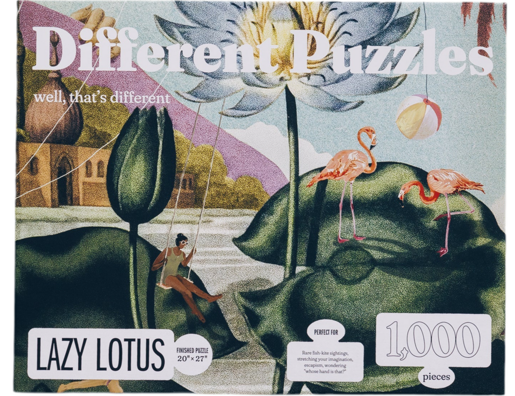 Lazy Lotus 1000 Piece Puzzle