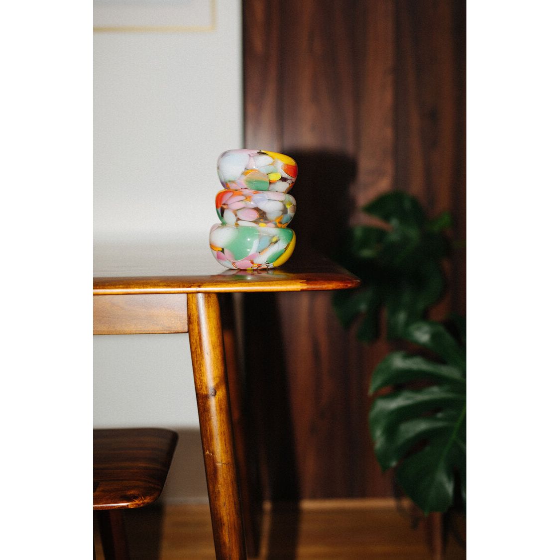 Multicolor Glass Nest Bowl