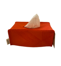 Load image into Gallery viewer, Long Wool Tissue Box - Red
