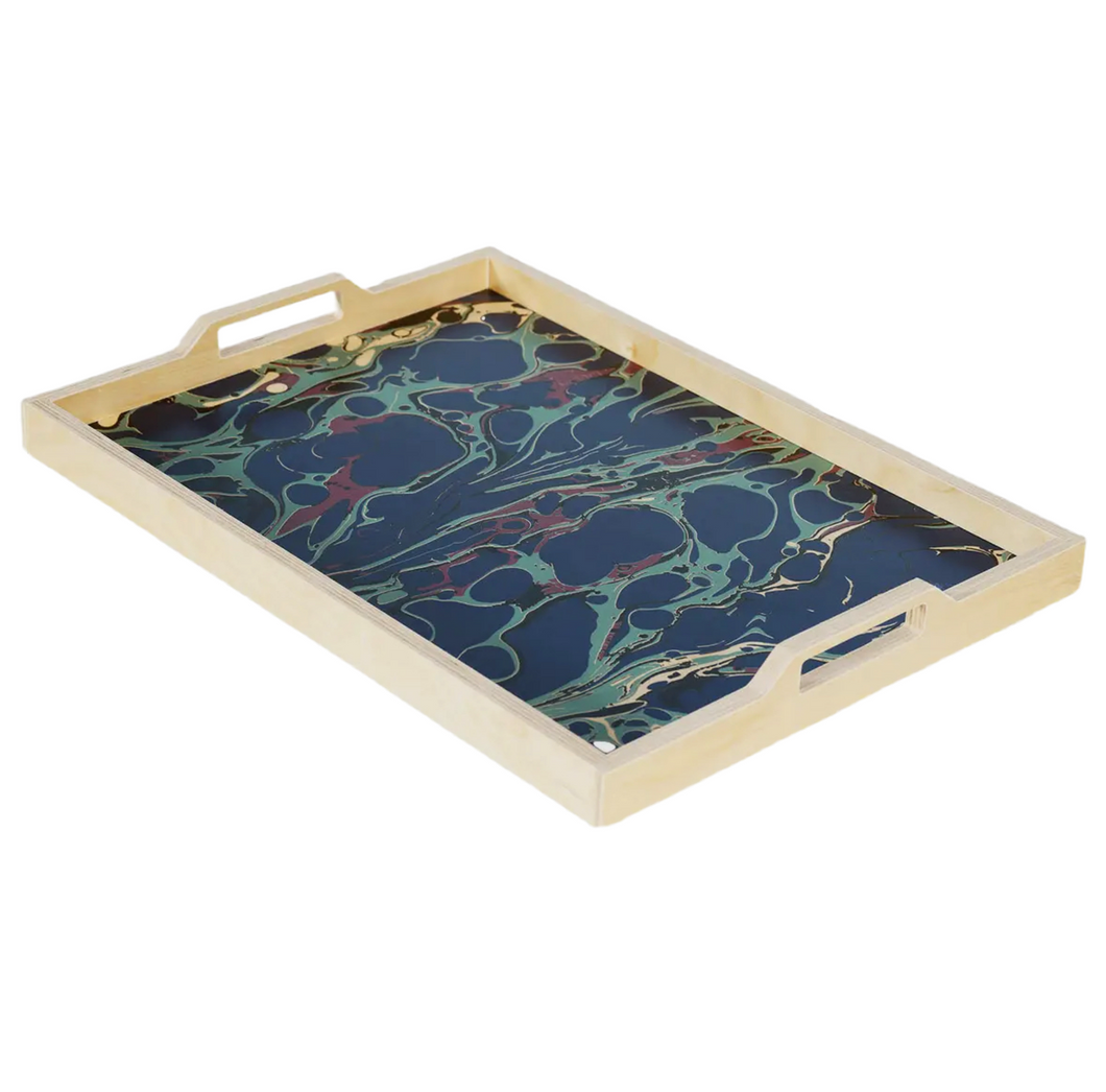 Olio Azure Serving Tray