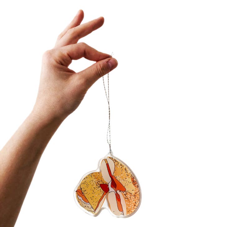Lovely Lox Bagel Christmas Ornament - Thumbnail 3