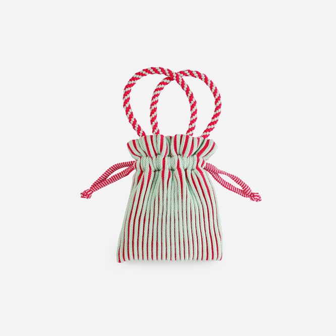 Candy Stripe Mini Tote