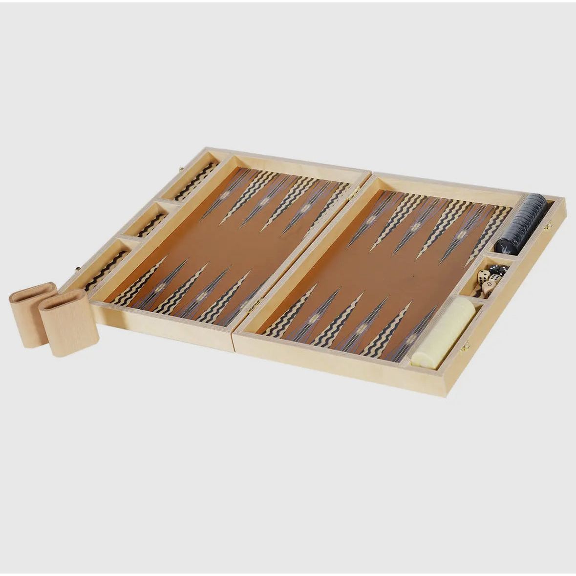 Blake Lilac Tabletop Backgammon Set