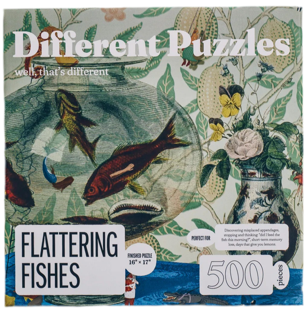 Flattering Fishes 500 Piece Puzzle