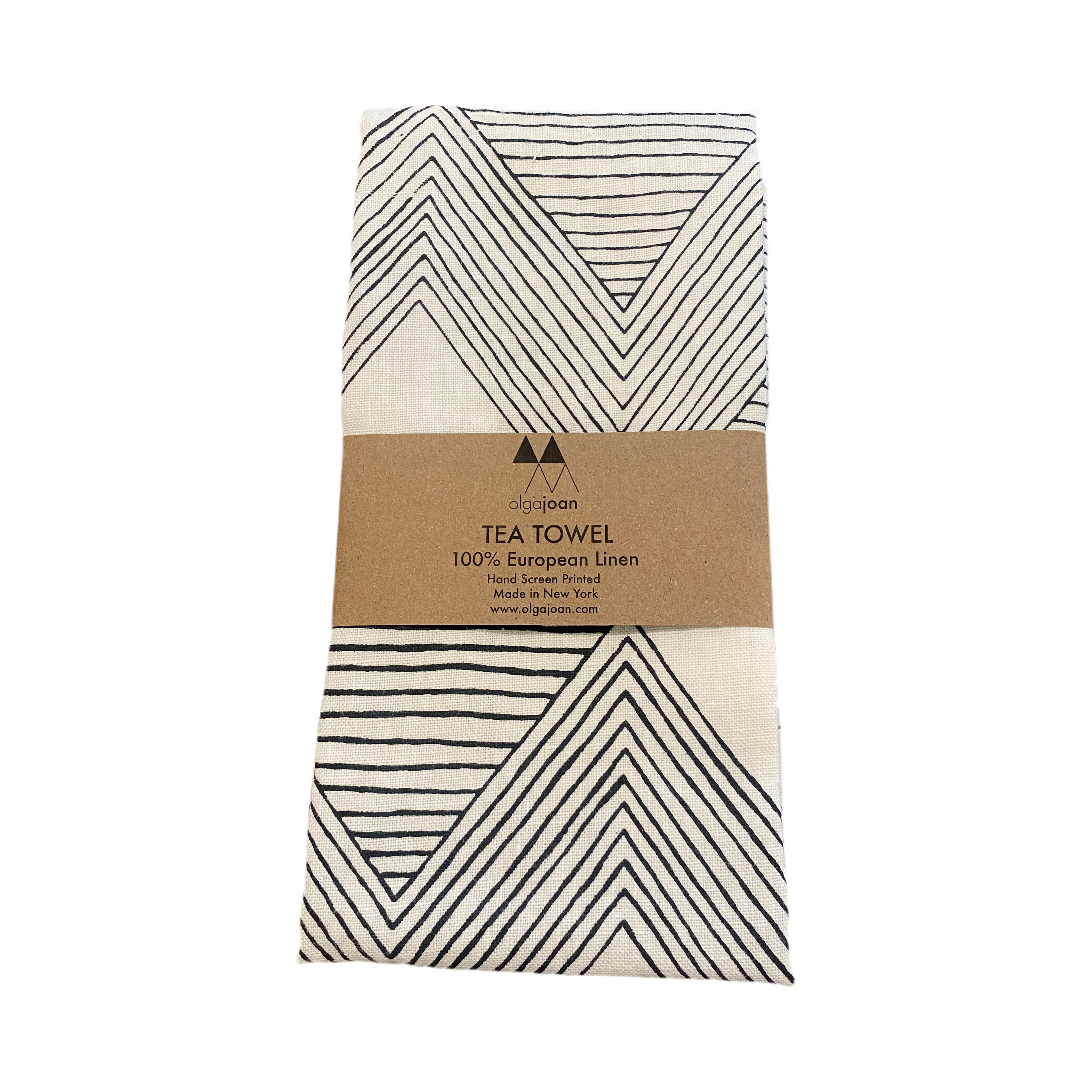 Zig Zag Tea Towel
