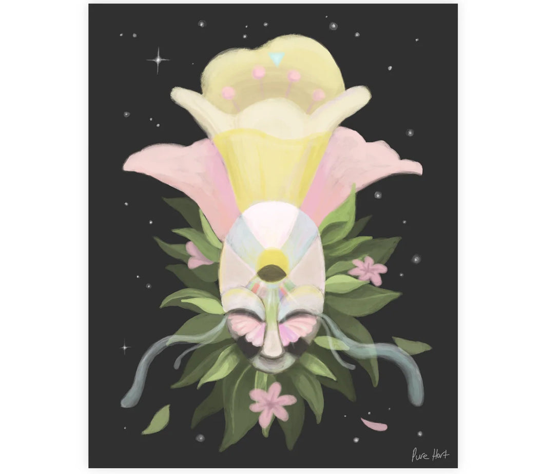 Face Of Peace Print 6x8
