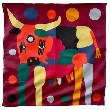 Winey Festie Cow Bandana