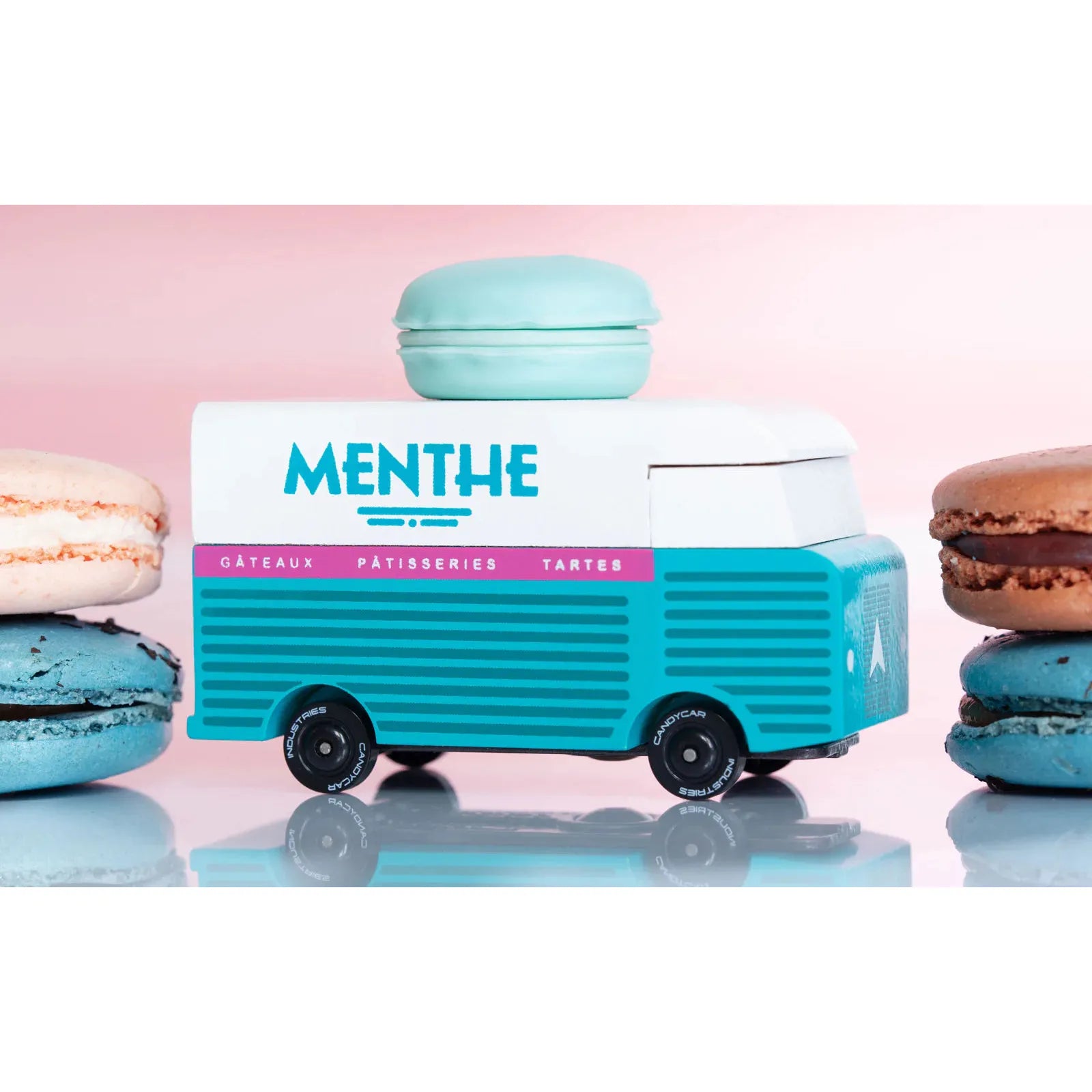 Menthe Macaron Van