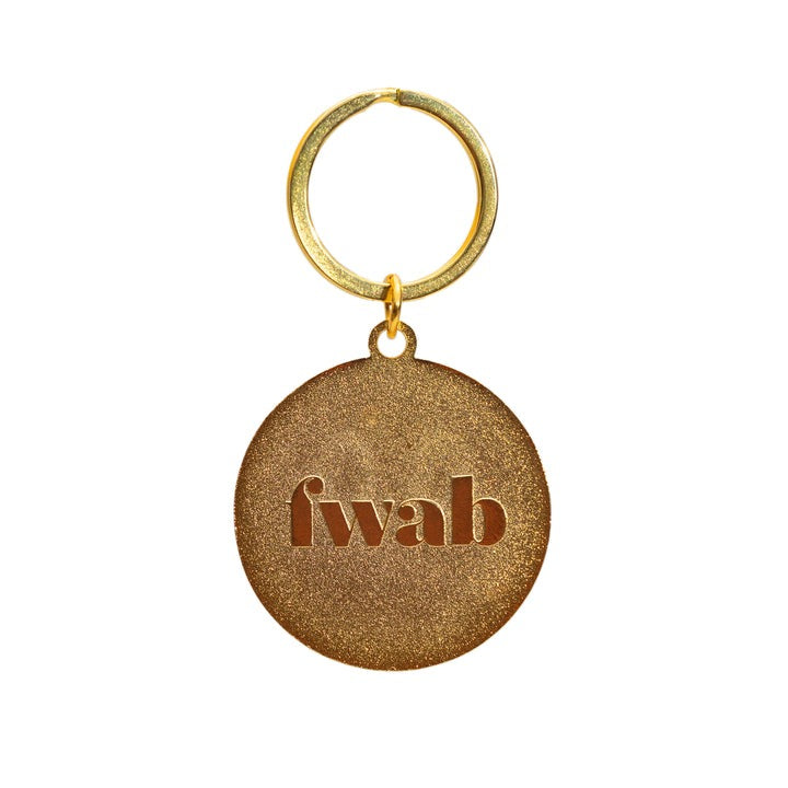 Fwab Happy/ Sad Key Chain