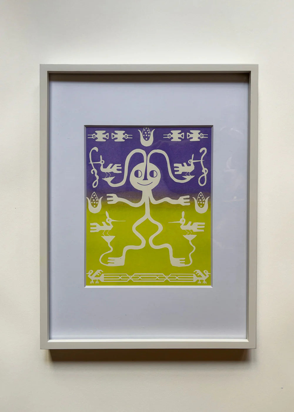 Risograph Print 8"x 10" - Guiding Spirit