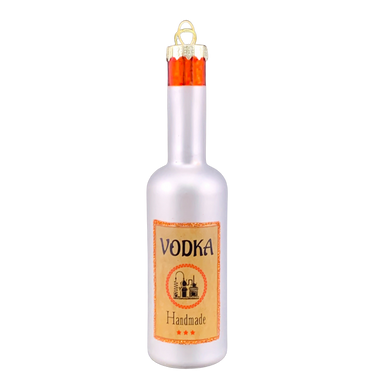 Vodka Bottle Holiday Ornament