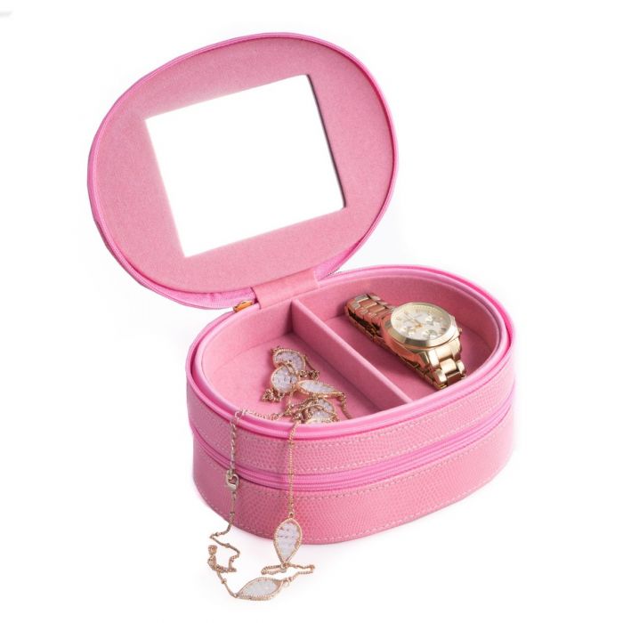 Leather Lizard Jewelry Box - Small