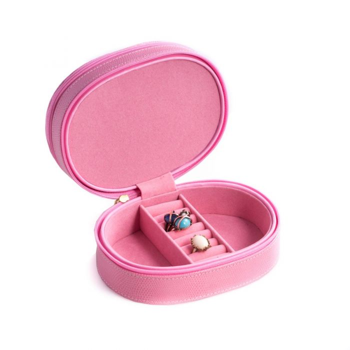 Leather Lizard Jewelry Box - Small