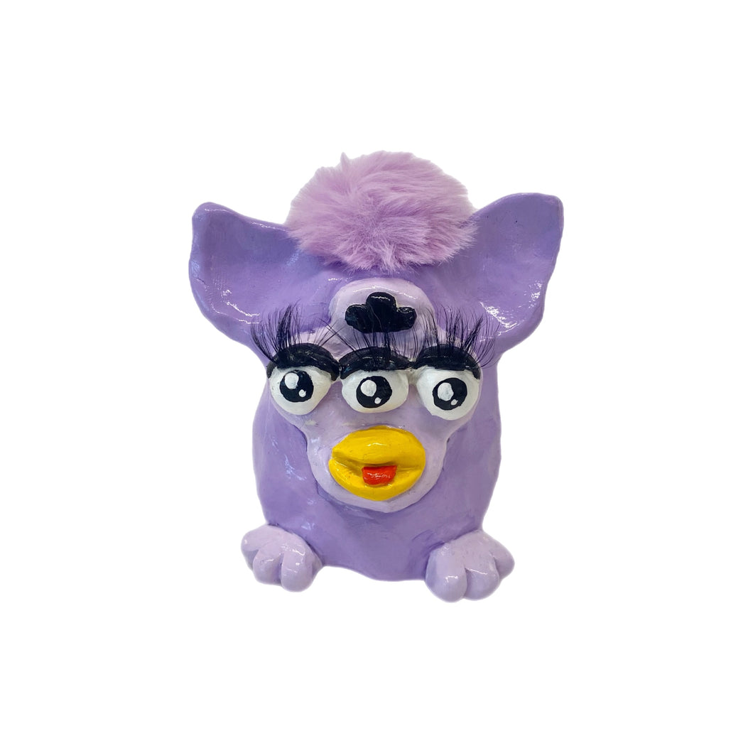 Baby Furby Sculpture