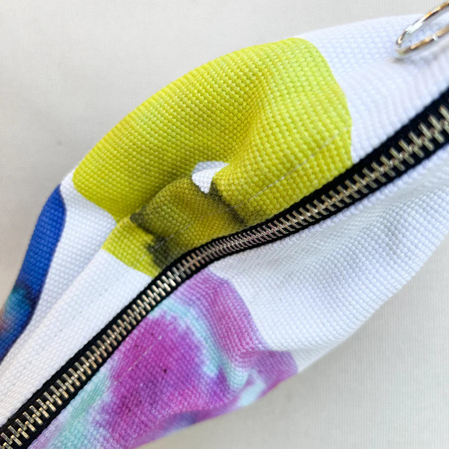 Zipper Pouch Bag - Marbles - Canvas