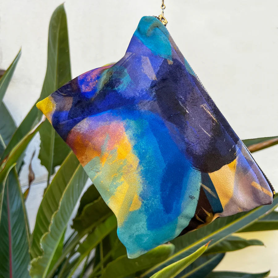 Zipper Pouch Bag - Eclipse - Velvet