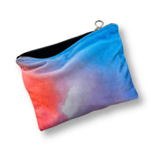 Load image into Gallery viewer, Zipper Pouch Bag - Pinclouds - Velvet
