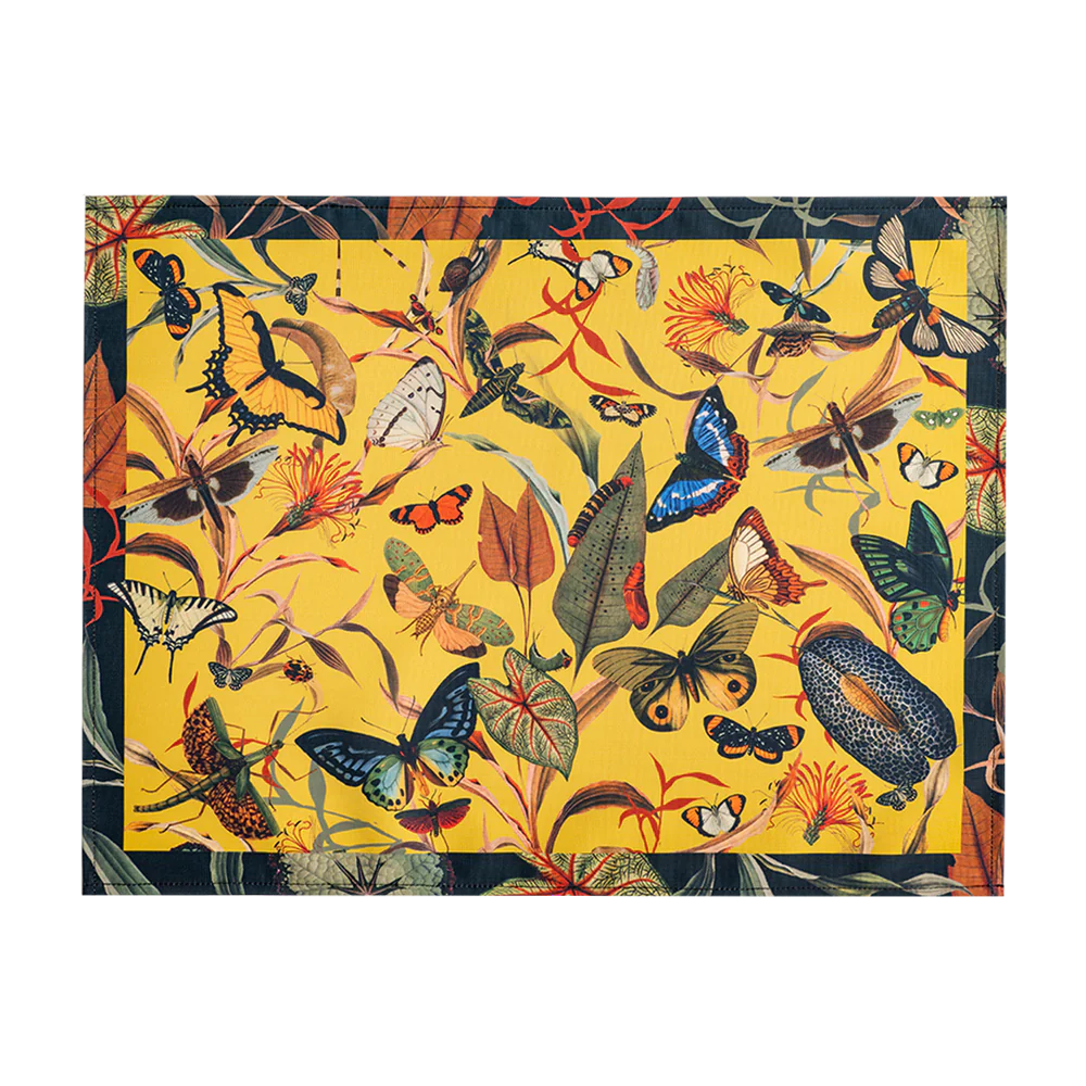 Yellow Butterfly Placemat