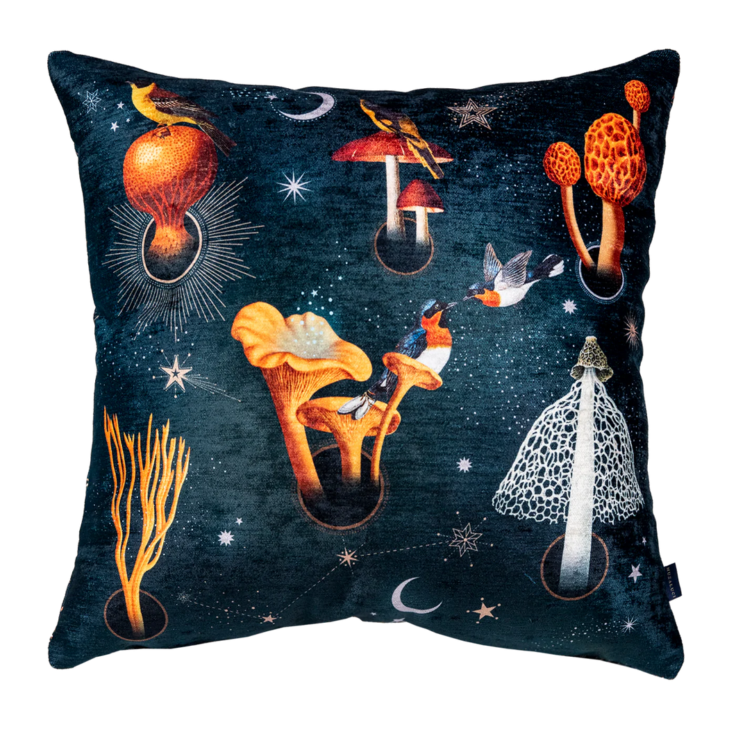 Fungi Velvet Pillow