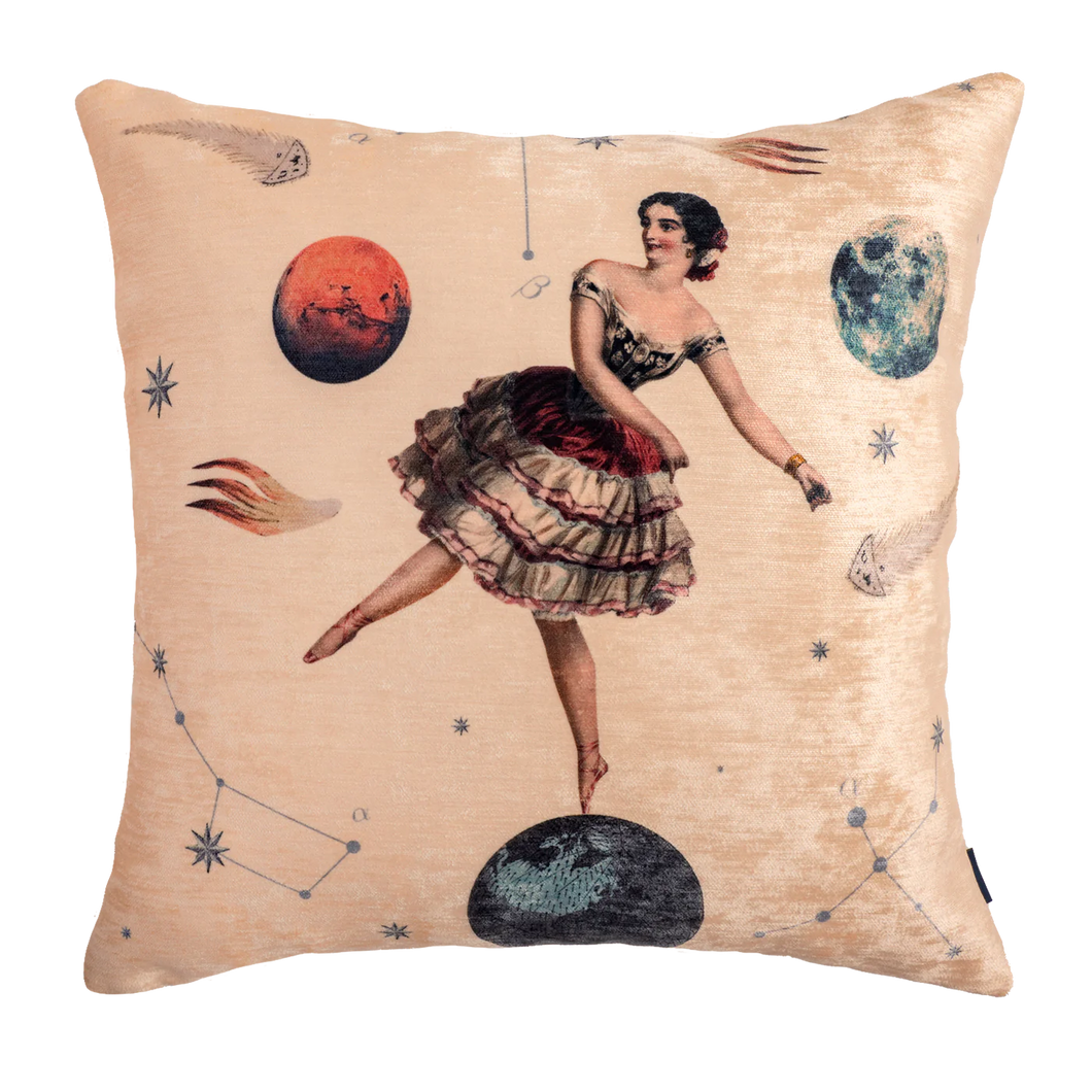 Kingdom Dancer Velvet Pillow