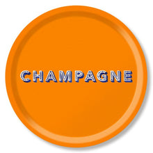 Load image into Gallery viewer, Champagne Round Tray
