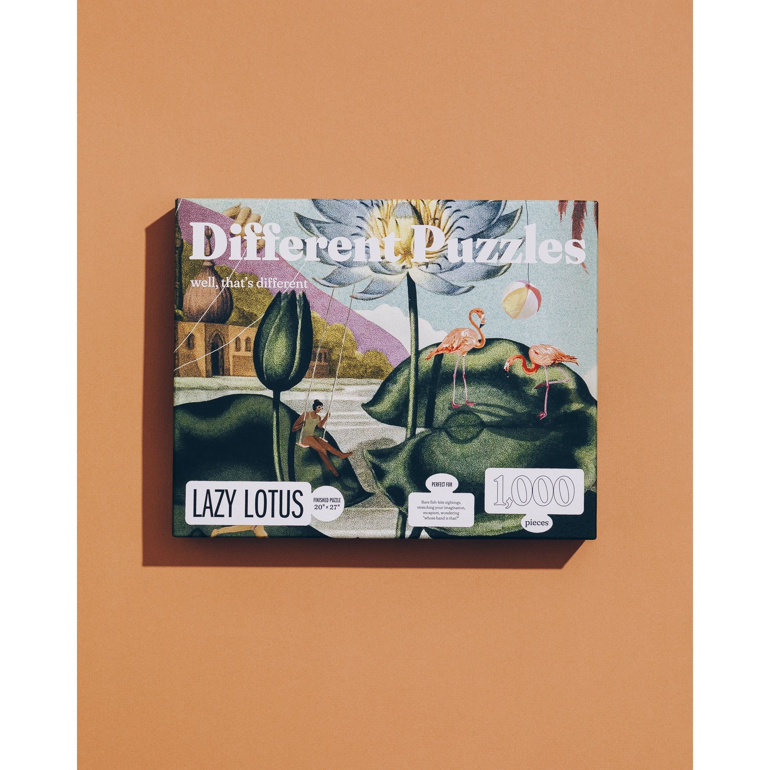 Lazy Lotus 1000 Piece Puzzle