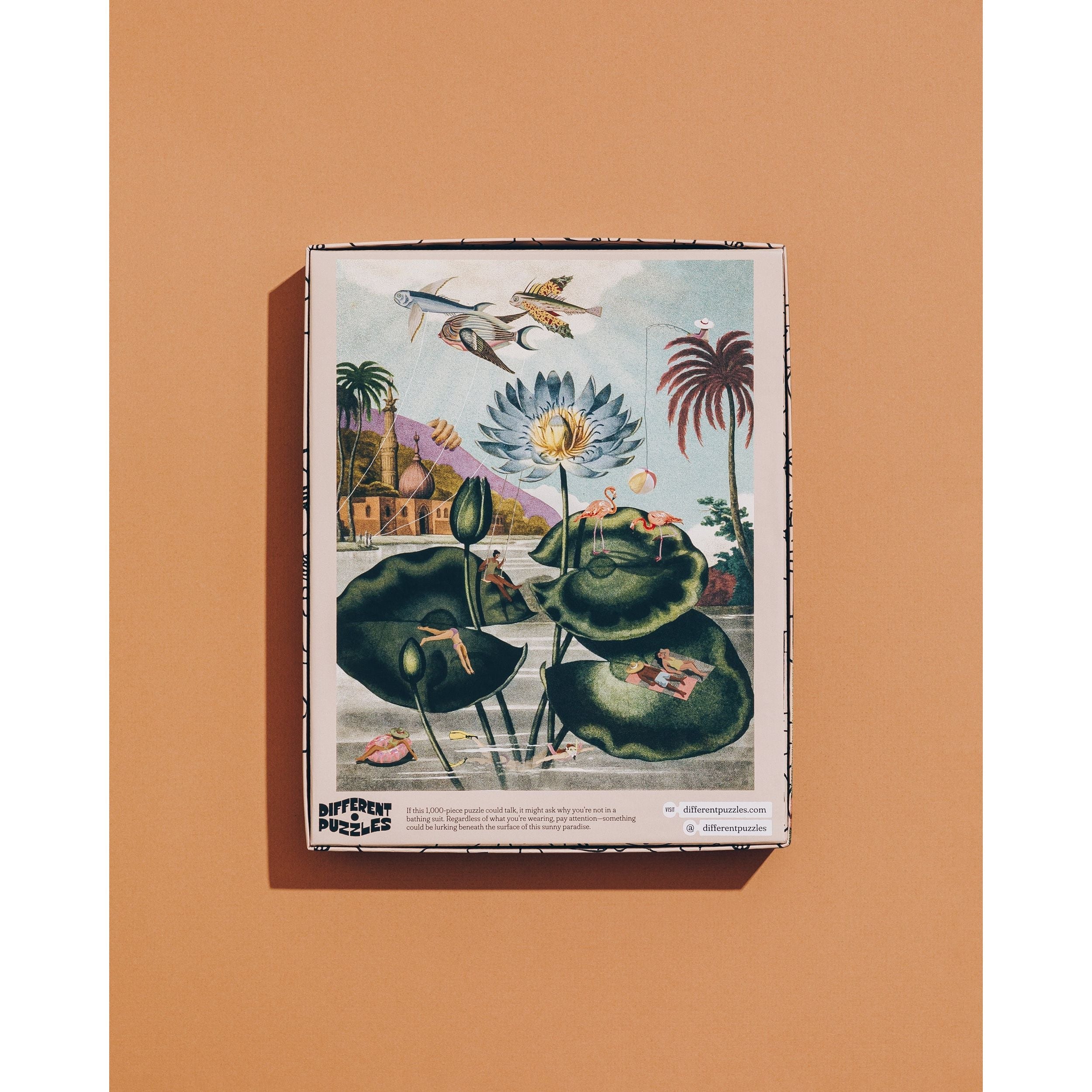 Lazy Lotus 1000 Piece Puzzle