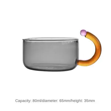 Multicolor Glass Teapot Set