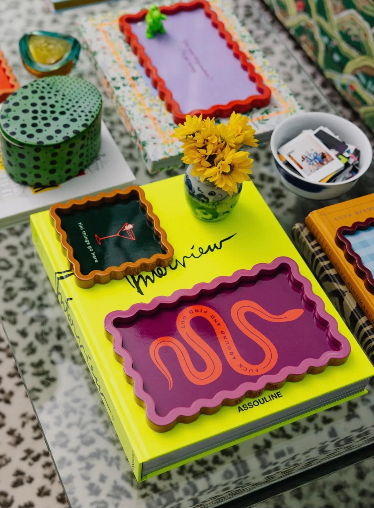 Fuck Around Lacquer Tray