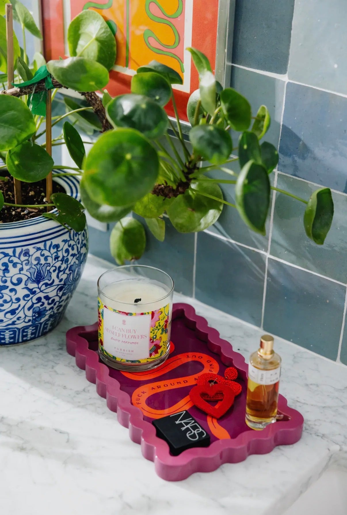 Fuck Around Lacquer Tray