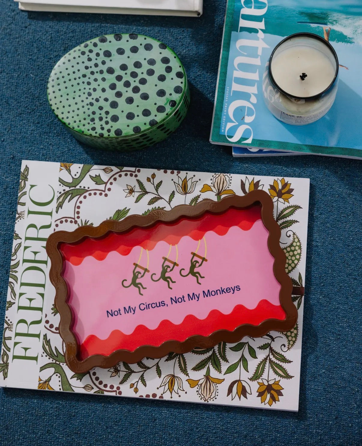 Not my Circus Lacquer Tray