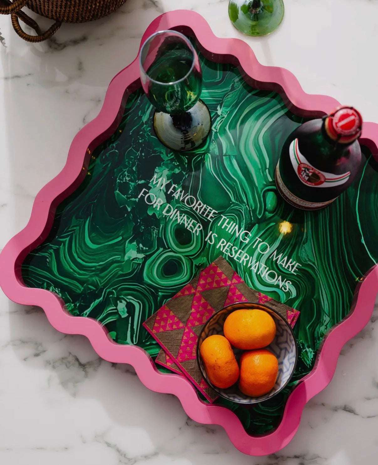 Reservations Large Tray