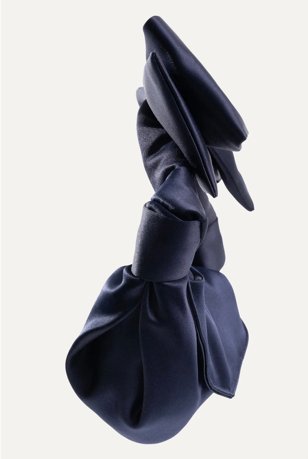 Nodo Micro Clutch with Bow in Navy