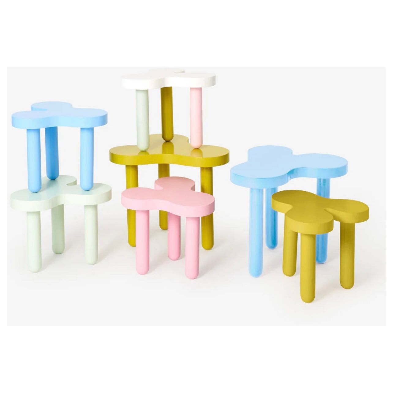 CASA ZIKI - Short Splat Side Table