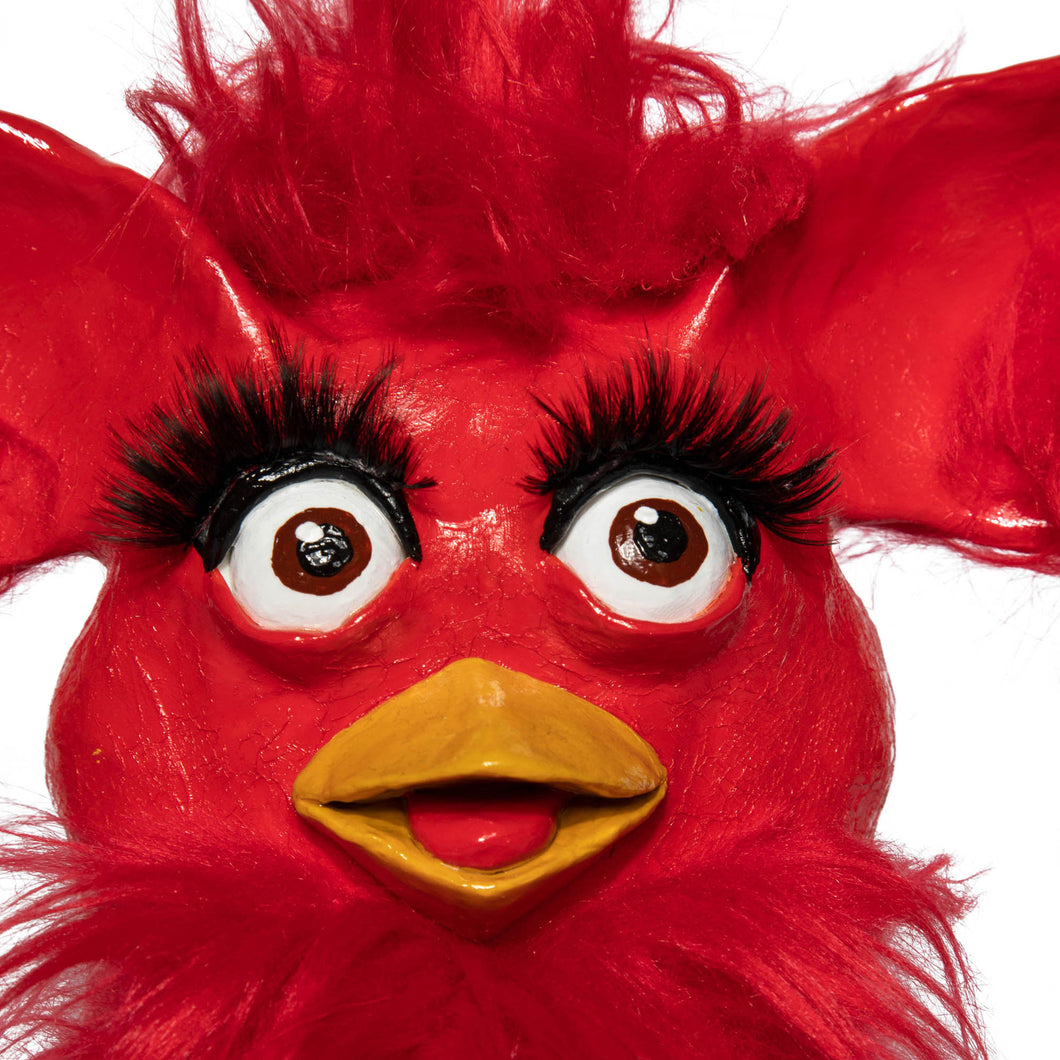 Rusty Charlie Furby Sculpture