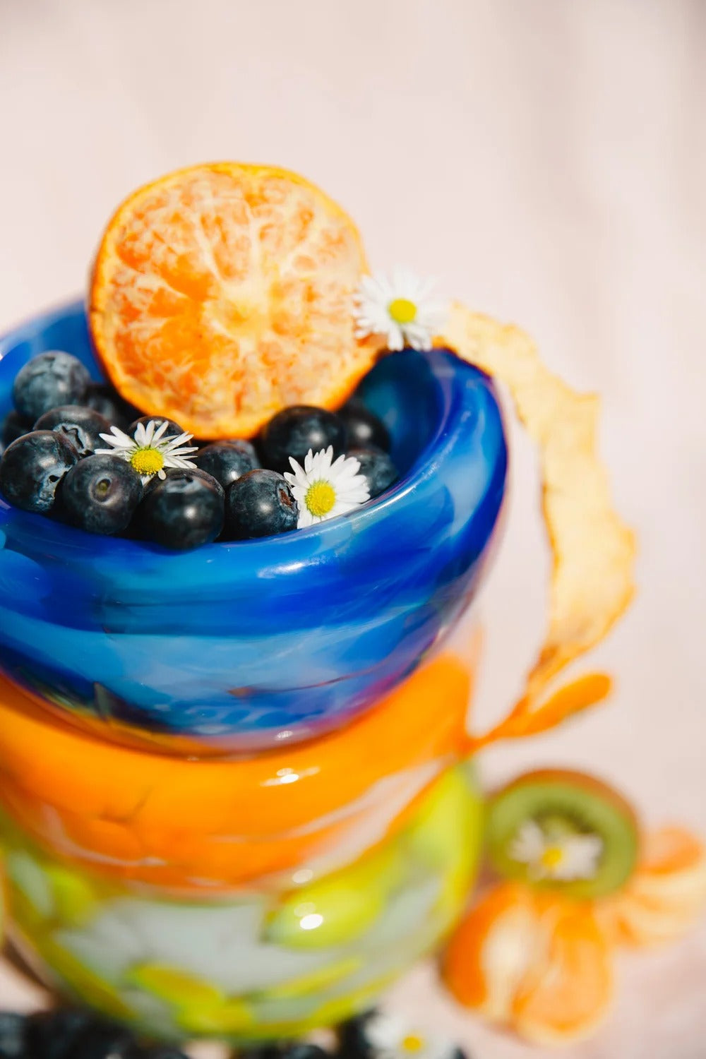 Catch a Wave Glass Nest Bowl