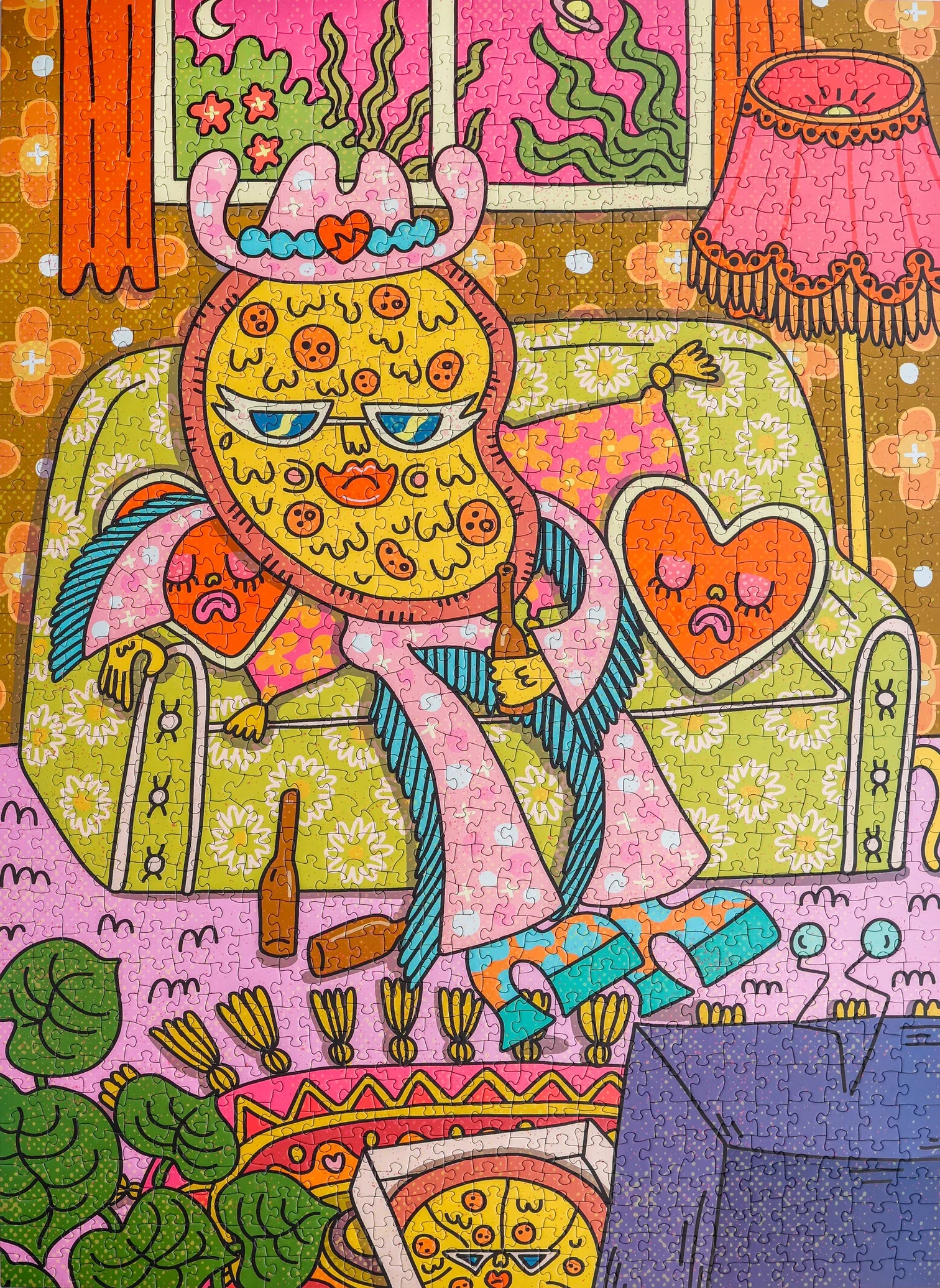 Pizza For One- 1000 Piece Puzzle