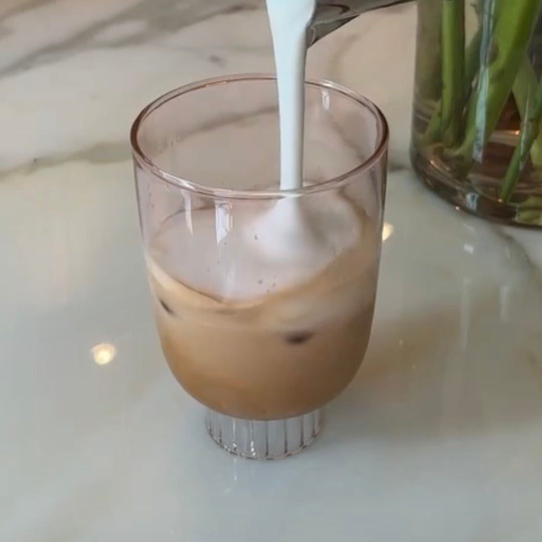 Romantic Stemless Wine Glasses - Set of four  q