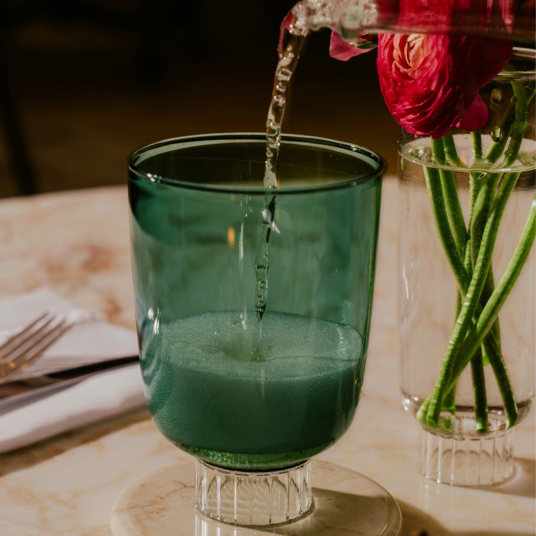 Romantic Stemless Wine Glasses - Set of four  q