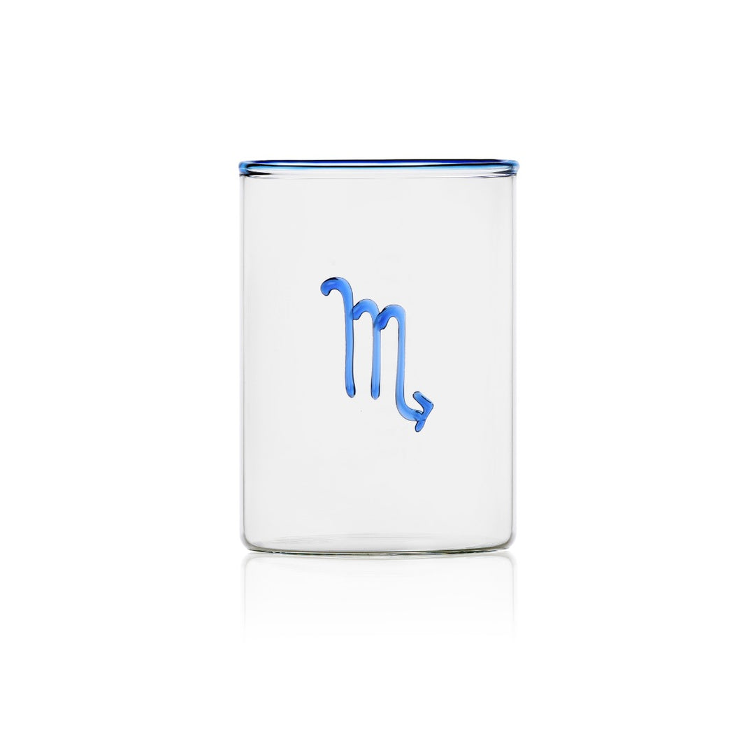 Astrology Lowball Glass - Scorpio