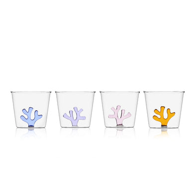 Whimsical Water Tumblers - Set of four
