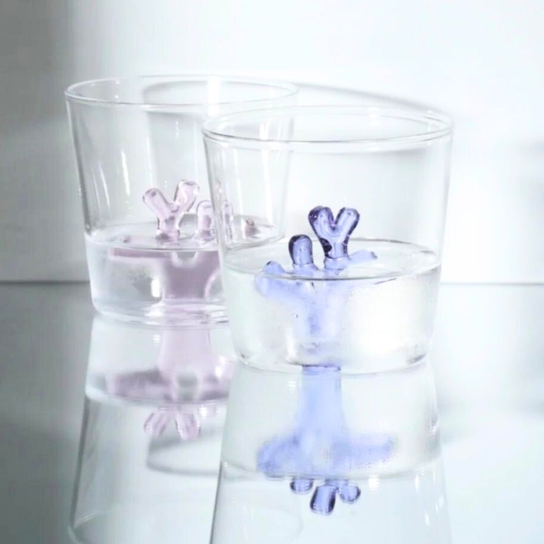 Whimsical Water Tumblers - Set of four