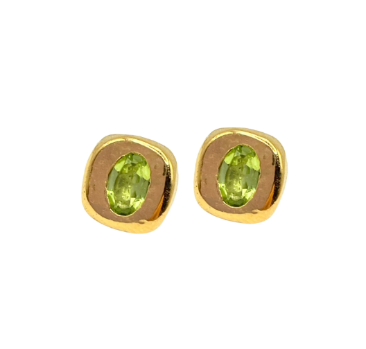 Gold Stella Stud Earrings