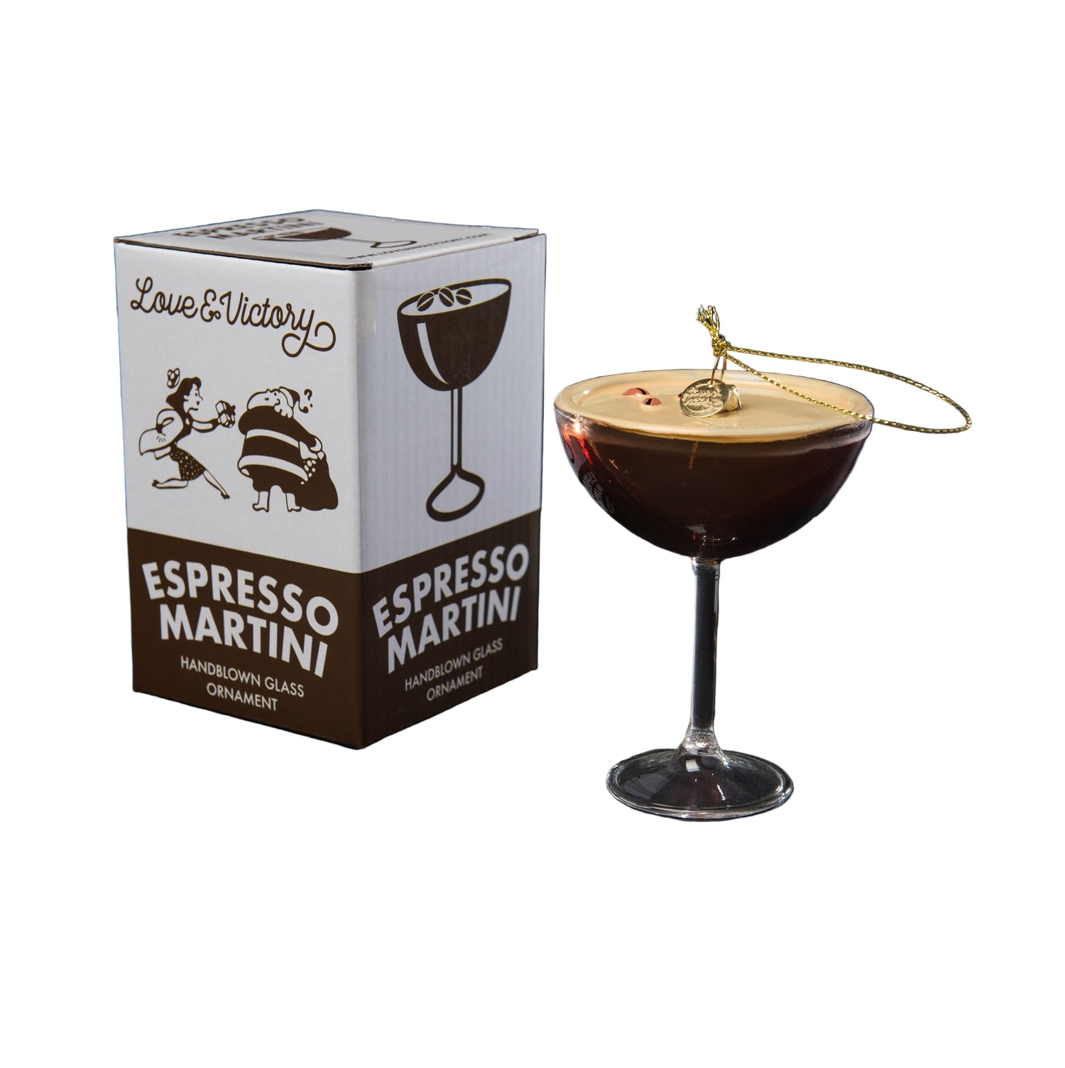 Espresso Martini Cocktail Ornament