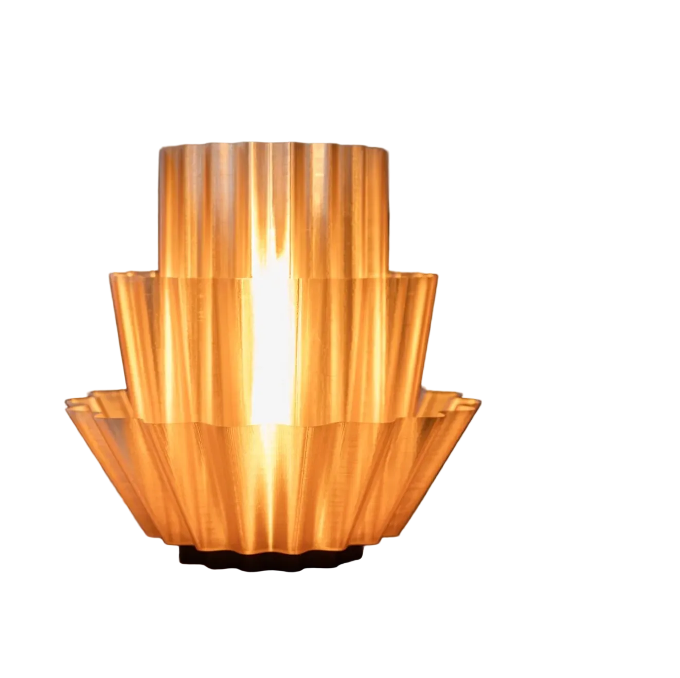 Convertible Tiered Ruffle Lamp