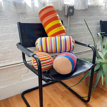 Load image into Gallery viewer, Circus Stripe Bolster Pillow
