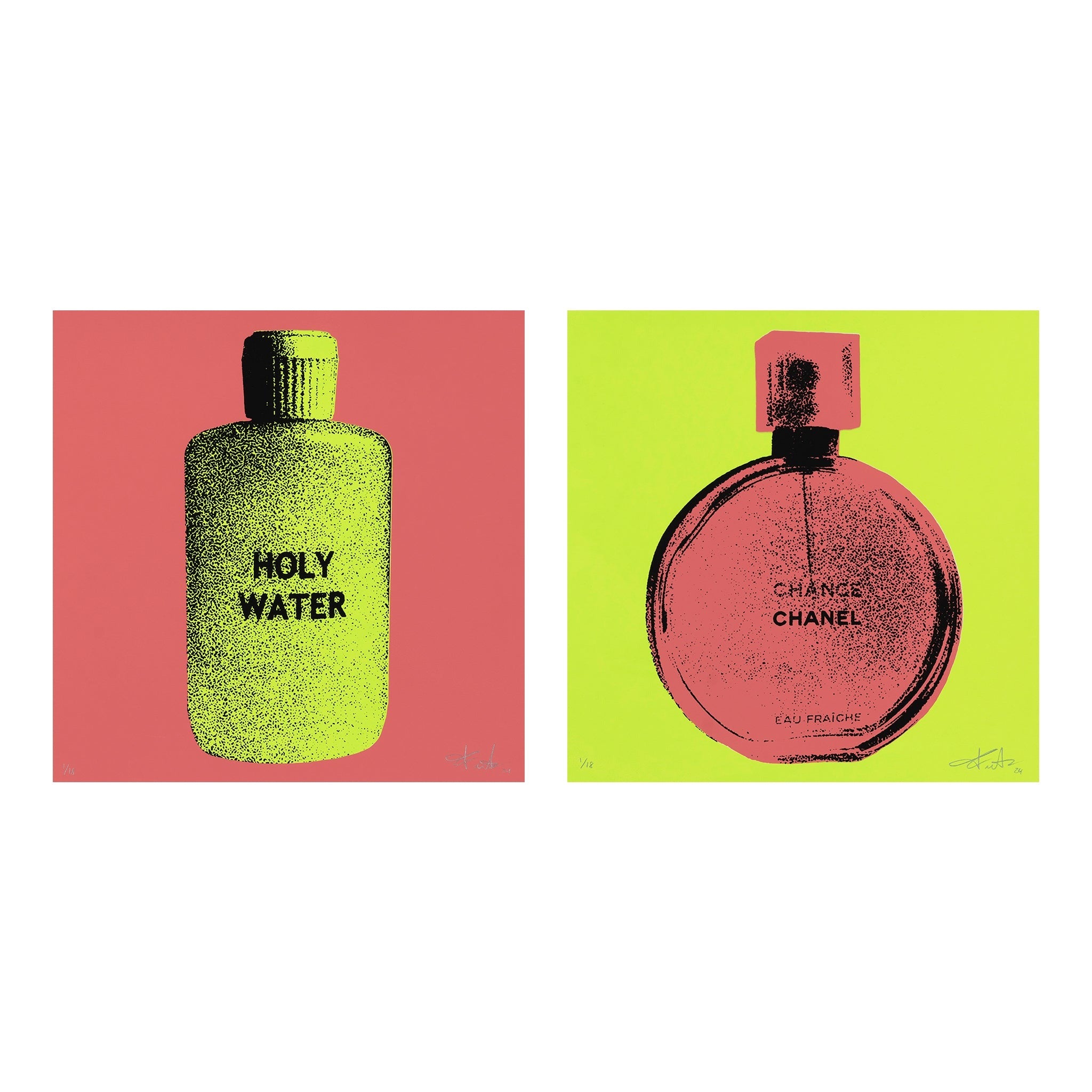 Holy Chanel Art Print by Franc Alcock